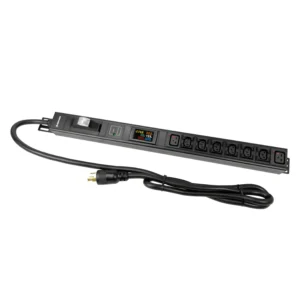 CMB8P 30A Metered Crypto Mining PDU 240V, NEMA L6-30P, 6 C13 & 2 C19 Outlets - Image 1
