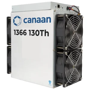 Canaan Avalon A1366 130TH/s 3250W Bitcoin Miner - Image 1